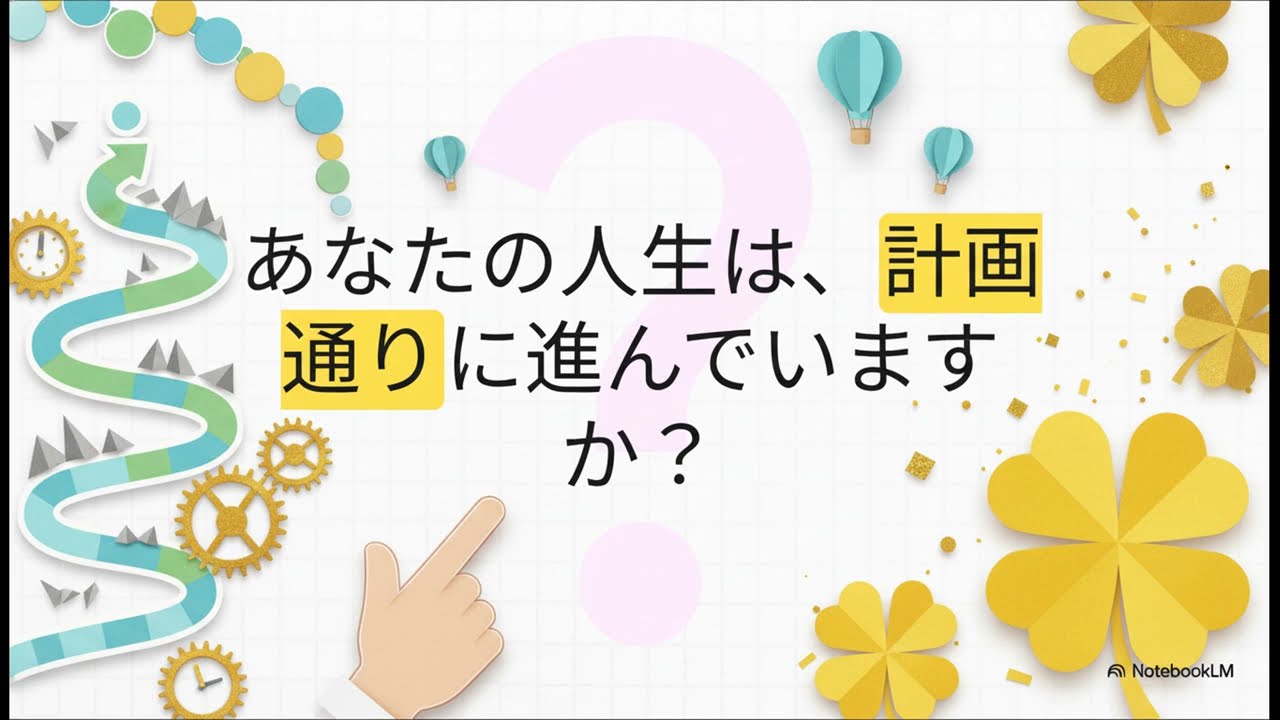 「計画」か「偶然」か？幸運をデザインする方法（哲学カフェのレポート）